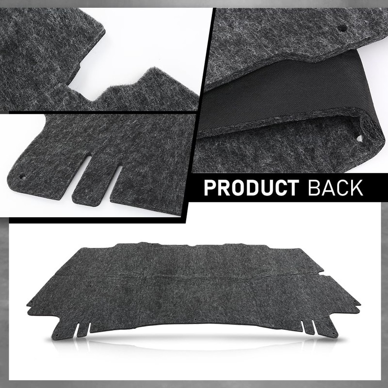G-PLUS Hood Insulation Pad 1/2" Heat Blanket & Clips Compatible