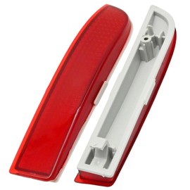 CADUFUELLY 81920-13022 Rear Left and Right Bumper Reflector Replacement Lamp, Replacement for Toyota RAV4 2006-2012, Replaces 81910-13022