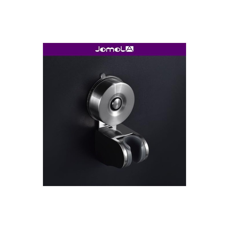 Adjustable Suction Cup Shower Holder - Stainless Steel Bracket