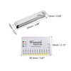 PATIKIL Feeler Gauge Dual Marked Measuring Tool 32 Blades Stainless
