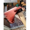 luluxing Leather Axe Head Sheath Durable Leather Axe Sheath Lumberjack