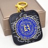 Juanxian Keyring Chinese Lucky Pendant Keychain Bag Keyring for Men