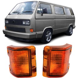 Indicator Orange Set Right and Left Fits VW T3 Bus Box Transporter 79-92
