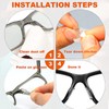 Clear Eyeglass Nose Pads - SMARTTOP Stick on 2.5mm Silicone