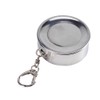 Stainless Steel Collapsible Cup Travel Folding Cup Camp Keychain Retractable