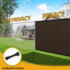 NEXCOVER Privacy Fence – 6' x 12' Heavy Duty Privacy