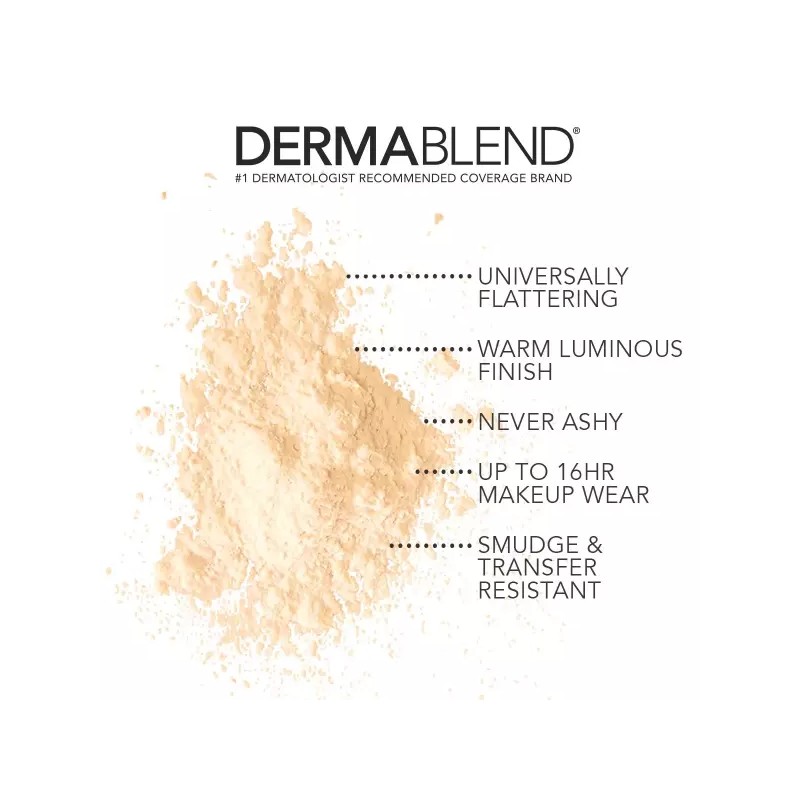 Dermablend 더마블렌드 루즈 세팅 파우더 페이스 메이크업 및 마무리 파우더로