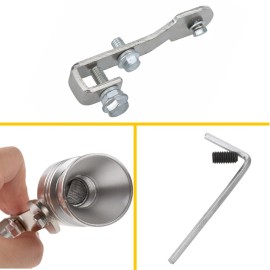 Car Turbo Sound Muffler Exhaust Pipe Oversized Roar Maker Loud Whistle Sound USA