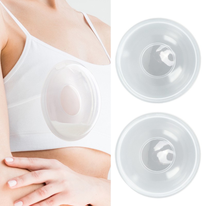 2pcs Breast Shell Milk Saver Breastmilk Collector for Breastfeeding Collect