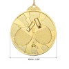 PATIKIL 65mm Ping Pong Medals 3pcs Table Tennis Award Medal