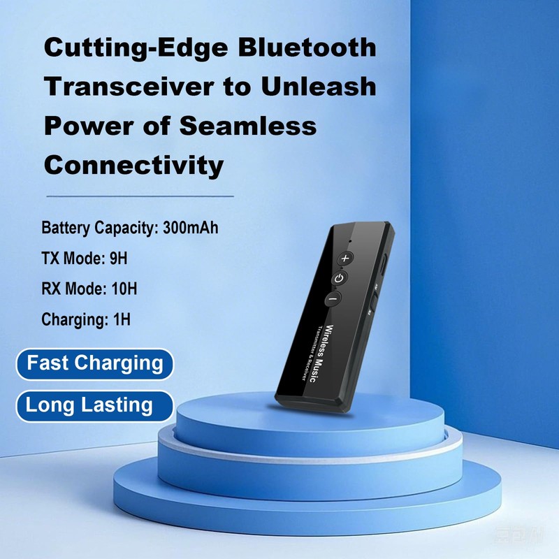 Upgraded Bluetooth 5.4 Transmitter Receiver, USB-C Bluetooth Audio Adapter for