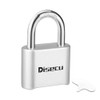 1 Pack disecu Heavy Duty 4 Digit Combination Lock, Anti-Error