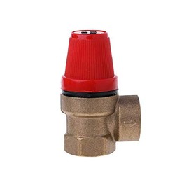 BE-TOOL Relief Valves 3/4" Female Pressure Reducing Valve Brass Safety Valve for Water/Oil/Gas (3Bar)