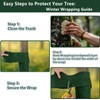 Tree Protector Wraps, Winter Plants Tree Trunk Cold-Proof Frost Protection