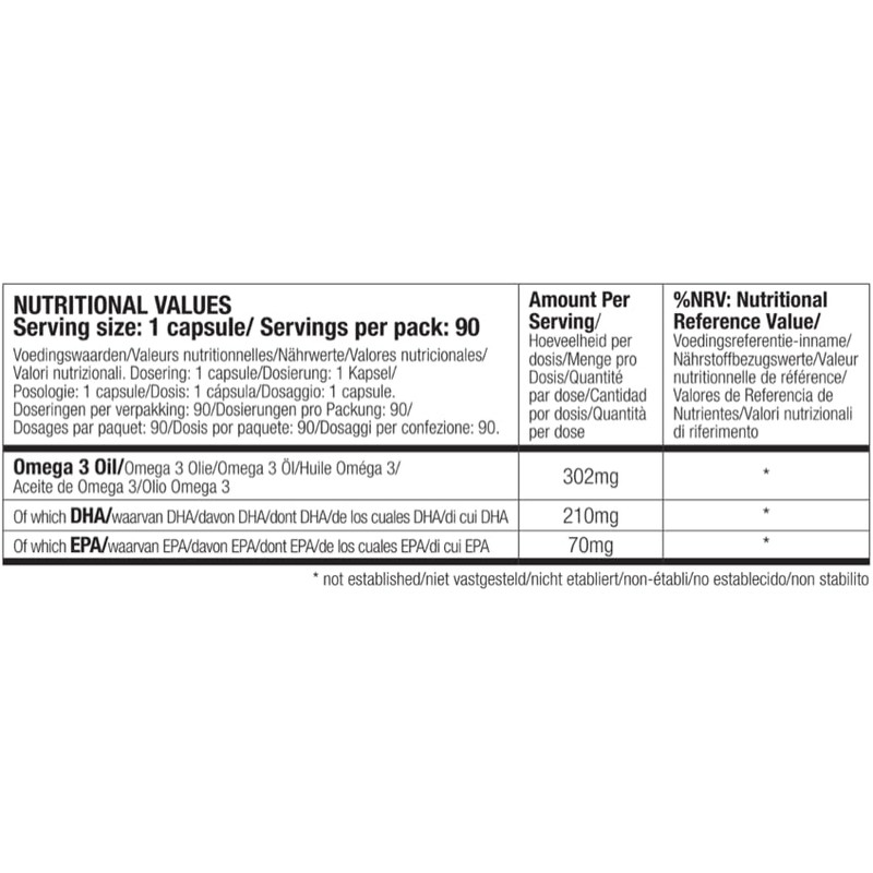 Ekopura Vegan Omega 3 Algae Oil 90 Capsules (DHA +