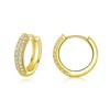 Cangall Hoop Earrings for Women, 925 Sterling Silver Hoop Earrings,