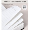 PAIBAS 365 Page Thick Lined Journal Notebook for Men Women,