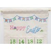 Easter Countdown Calendar Canvas Wall Hanging for Families and Kids