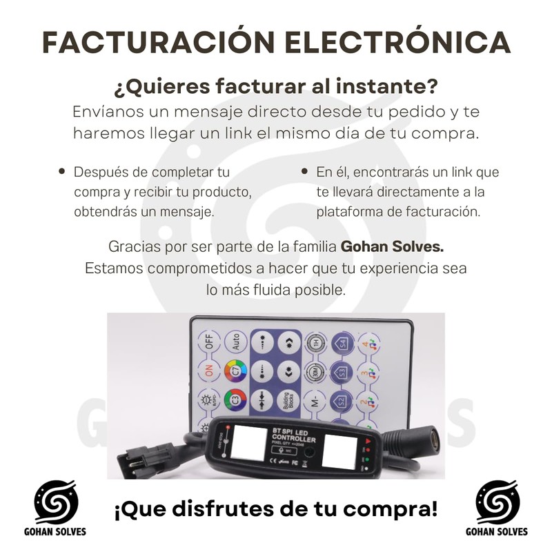 Control LED Pixel con Bluetooth para Tira LED WS2811-12, Fácil