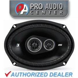 43DSC69304 KICKER DS Series 6x9" Coaxial 3 Way Speakers Factory Upgrade 90W RMS