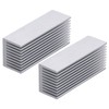 2Pcs Cooling Fins Aluminum Heat Radiator Heatsink Kit for Electronic