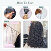 Deep Wave Bulk Human Hair for Braiding Boho Braids Water