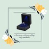 Jewellbox | Black Display Ring Box with LED light |