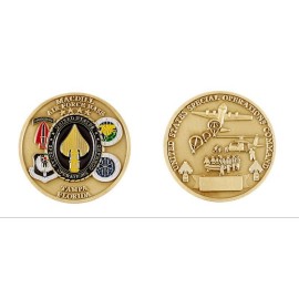 MACDILL AIR FORCE BASE  SPECIAL OPERATIONS COMMAND CHALLENGE COIN