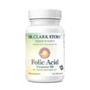 Dr. Clark Folic Acid (Vitamin B9) Supplement – 1mg, 100