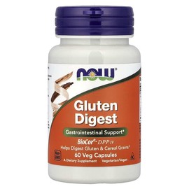 NOW Foods, Gluten Digestion Support, Veggie Capsules 60 Tablets / NOW Foods (나우푸드), 글루텐 소화 지원, 베지 캡슐 60정