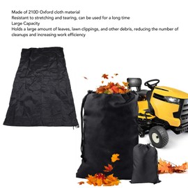 Lawn Tractor Leaf Bag, Large Capacity Garden Leaf Collector Grass Catcher Bag with Drawstring for Fast Leaf Collection for Lawn Mower, Leaf Collector Bag for Riding Lawn Mower
