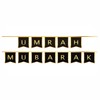 Gold Foil Umrah Mubarak Letter Bunting