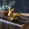 CTW Home Collection Mini Gold Bunny Figurine