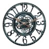 YTAONS Outdoor Wall Clock for Garden, Patio and Deck, 12in