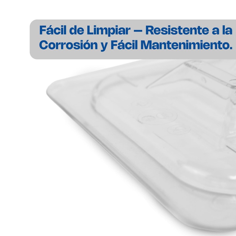 Caledonia TATEPO-COM Tapa Completa Para Inserto Tercio De Policarbonato Con