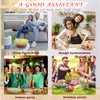 10Pcs Reusable Bowl Covers In 5 Size, Stretch Cloth Fabric