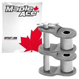 MAPLE ACE 80H-2 Offset Half Link for Heavy Duty Roller Chain Double Strand
