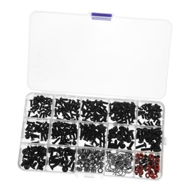 CIYODO Rc Car Repair Tool Kit Bolts Set for Toy Cars Universal Screw Driver for Rc Vehicles Black