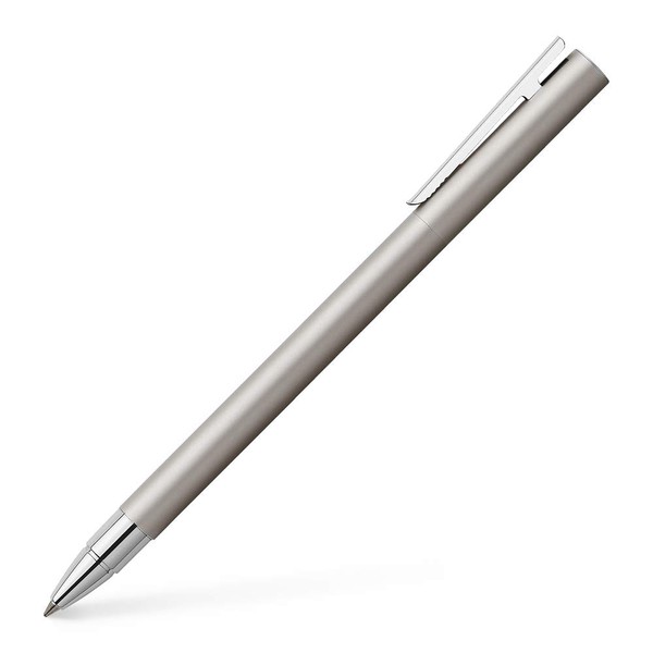 Faber-Castell 342104 Neo Slim Stainless Steel Rollerball Pen