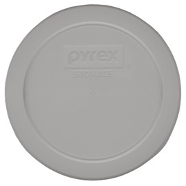 Pyrex 7200-PC 2-Cup Rainstorm Blue Food Storage Replacement Lid Cover Made in the USA - 4-Pack