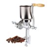 Corn Grinder with High Hopper, Grain Mill, Manual Grinder For