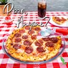 SIMAX Glass Pizza Pan for Oven: Borosilicate Glass Pizza Tray