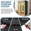 Iceberg Elf Outdoor Sauna Cover 420D Heavy-Duty Waterproof Durable Protector,
