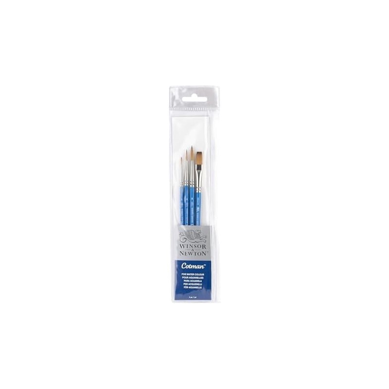 Winsor & Newton Pincel de Mango Corto, Redondo 1, 4