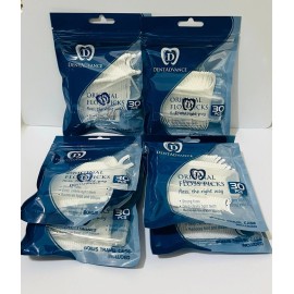 DentAdvance Original Dental Floss Picks - 30 PCs 6 Pack