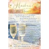 Husband 50th Golden Anniversary Champagne Design Sentiments Card Lovely Verse
