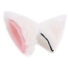 Single Set Cat Ears, Cat Ear Hairpins, Cat, Nekomimi Ears, Costume for Campus Festivals, Kemomimi Animal Ears, Cosplay, Moe Crush, Lolita, Includes Headband 