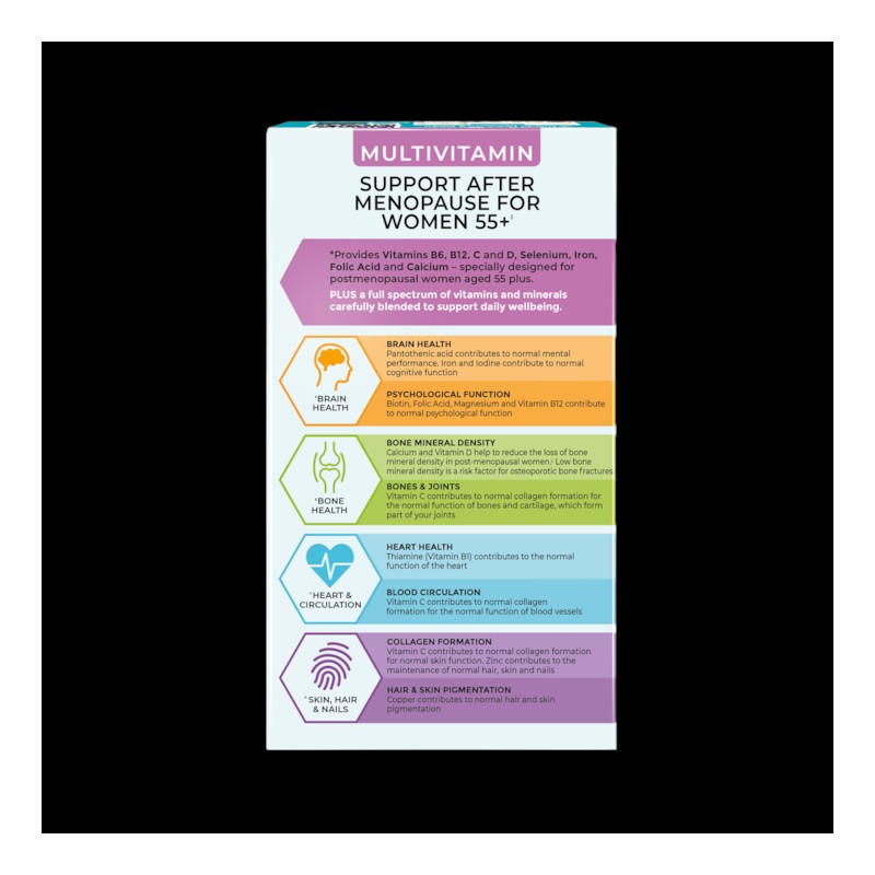 Health & Her Women 55+ Multivitamin Support 60 Tablets