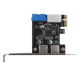 PCIE To USB3.0 Expansion Card Adapter With Front 19PIN Interface
