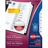 AVERY Ready Index Table of Content Dividers for Laser and